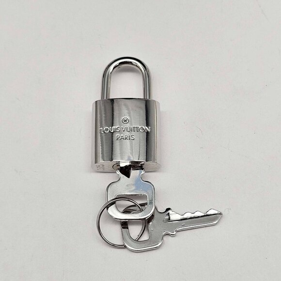 Auth Louis Vuitton Lock&Key Silver w/Unbranded 925 Pure Silver 14k Gold Plated - Picture 7 of 11